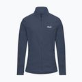 Дамски поларен суитшърт Jack Wolfskin Taunus 100 Full Zip midnight sky 7