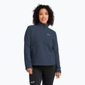 Дамски поларен суитшърт Jack Wolfskin Taunus 100 Half Zip midnight sky