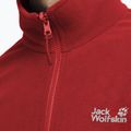Мъжки поларен суитшърт Jack Wolfskin Taunus 100 Full Zip siren red 4