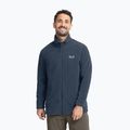 Мъжки поларен суитшърт Jack Wolfskin Taunus 100 Full Zip midnight sky