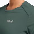 Дамска тениска за трекинг Jack Wolfskin Prelight Suncool Duro sago palm 4