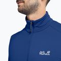 Мъжки суитшърт за трекинг  Jack Wolfskin Litestride Full Zip blue orchid 4