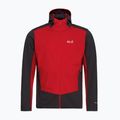 Мъжко софтшел яке Jack Wolfskin Skyvail siren red 7