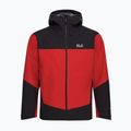 Мъжко яке за дъжд Jack Wolfskin Rockpaw 3L siren red 7