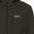 Мъжко ветроустойчиво яке Jack Wolfskin Wild Winds Hooded obsidian moss 6