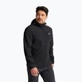 Мъжко ветроустойчиво яке Jack Wolfskin Wild Winds Hooded black