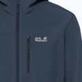 Мъжко ветроустойчиво яке Jack Wolfskin Wild Winds Hooded midnight sky 6
