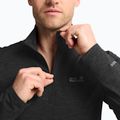 Мъжки поларен суитшърт Jack Wolfskin Trail Half Zip black 3