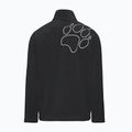 Мъжки поларен суитшърт Jack Wolfskin Wild Rebel 200 Full Zip paw black 8