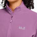 Дамски поларен суитшърт Jack Wolfskin Taunus 100 Full Zip vivid orchid 4