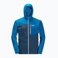 Мъжко софтшел яке Jack Wolfskin Eagle Peak II, синьо 1306911_1361 6