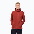Мъжки суитшърт с полар Modesto на Jack Wolfskin червен 1706492_3740