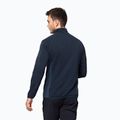 Jack Wolfskin мъжки суитшърт Active Tongari от полар тъмносин 1709472_1383 2