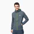 Мъжки полар Jack Wolfskin Hydro Grid сив 1710001_6098