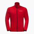 Мъжки поларен суитшърт Jack Wolfskin Dna red 1710271_2206 4