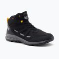 Jack Wolfskin мъжки ботуши за трекинг Woodland 2 Texapore Mid black/burly yellow xt
