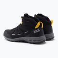 Jack Wolfskin мъжки ботуши за трекинг Woodland 2 Texapore Mid black/burly yellow xt 3