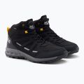 Jack Wolfskin мъжки ботуши за трекинг Woodland 2 Texapore Mid black/burly yellow xt 5