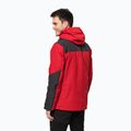 Мъжко дъждобранно яке Jasper на Jack Wolfskin червено 1115261_2206_002 2