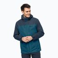 Мъжко дъждобранно яке Jack Wolfskin Taubenberg синьо 1115311_4133_006 5