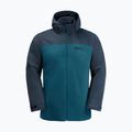 Мъжко дъждобранно яке Jack Wolfskin Taubenberg синьо 1115311_4133_006 9
