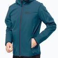 Jack Wolfskin мъжко софтшел яке Bornberg Hoody blue 1307471_4133 3