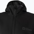 Jack Wolfskin Bornberg Hoody мъжко софтшел яке черно 1307471_6000 9