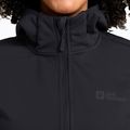 Дамско софтшел яке Jack Wolfskin Windhain Hoody black 4