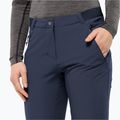 Дамски софтшел панталони Jack Wolfskin Geigelstein Slim night blue 3