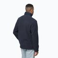 Мъжки суитшърт Kingsway от полар на Jack Wolfskin  тъмносин 1709002 2