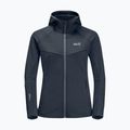 Дамски полар Jack Wolfskin Hydro Grid Fleece сив 1709911 9