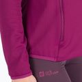 Jack Wolfskin дамско яке за трекинг Peak Grid Fleece wild berry 5
