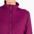Jack Wolfskin дамско яке за трекинг Peak Grid Fleece wild berry 6