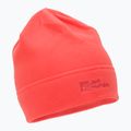 Jack Wolfskin Real Stuff оранжева зимна шапка от полар 1909852