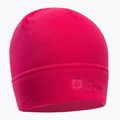 Зимна шапка от полар Jack Wolfskin Real Stuff розова 1909852