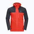 Мъжко дъждобранно яке Go Hike на Jack Wolfskin, червено 1114051 7