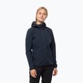 Дамско софтшел яке Jack Wolfskin Bornberg Hoody navy blue 1307691