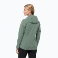 Дамско софтшел яке Jack Wolfskin Bornberg Hoody green 1307691 2