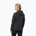 Jack Wolfskin Bornberg Hoody дамско софтшел яке черно 1307691 2