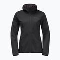 Jack Wolfskin Bornberg Hoody дамско софтшел яке черно 1307691 7