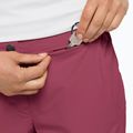 Jack Wolfskin Hilltop Trail дамски къси панталони за трекинг червено 1505462 3