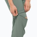 Дамски софтшел панталони Jack Wolfskin Glastal Zip Off green 1508151_4151_042 4