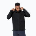 Jack Wolfskin мъжки потник с качулка Modesto trekking sweatshirt black 1706493