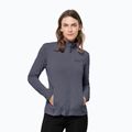 Jack Wolfskin дамско яке за трекинг Peak Grid Fleece сиво 1710351