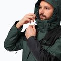 Мъжко дъждобранно яке Jasper 3in1 на Jack Wolfskin, черно маслиново 5
