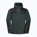Мъжко дъждобранно яке Jasper 3in1 на Jack Wolfskin, черно маслиново 8