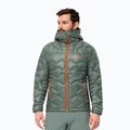 Jack Wolfskin Alpspitze Down Hoody hedge green мъжко ски яке