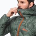 Jack Wolfskin Alpspitze Down Hoody hedge green мъжко ски яке 4