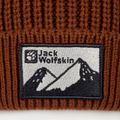 Шапка с бадж Jack Wolfskin Edo carmine зимна шапка 4