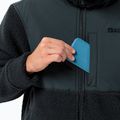 Мъжки потник Jack Wolfskin Felslicht с качулка от полар night blue 6